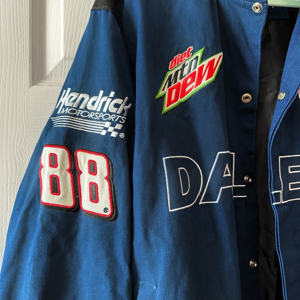 Blue Dale Jr. Racing Jacket, XL - Picture 7 of 8